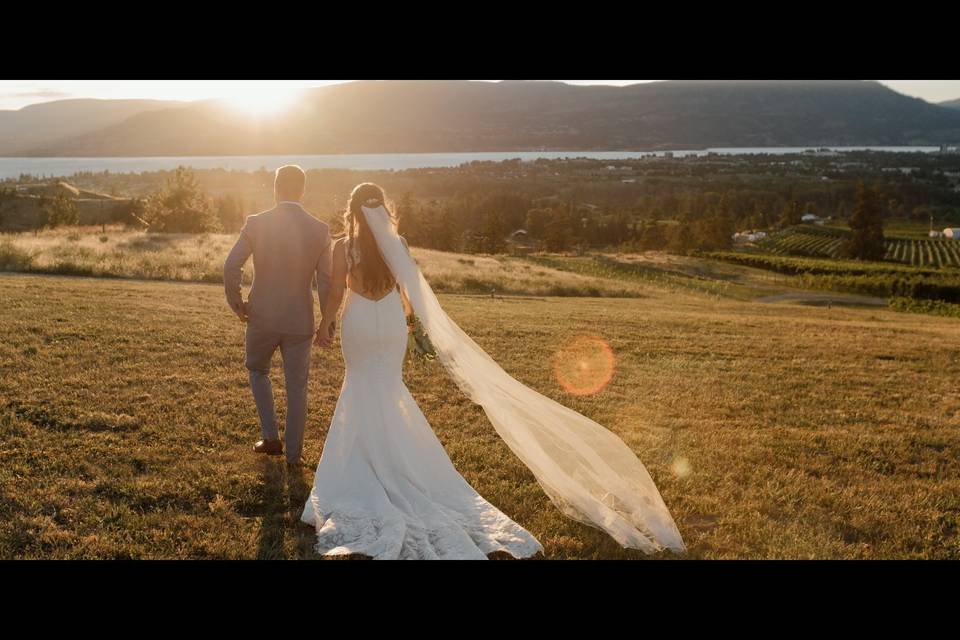 Sunset couple