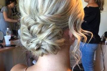 Intricate updo