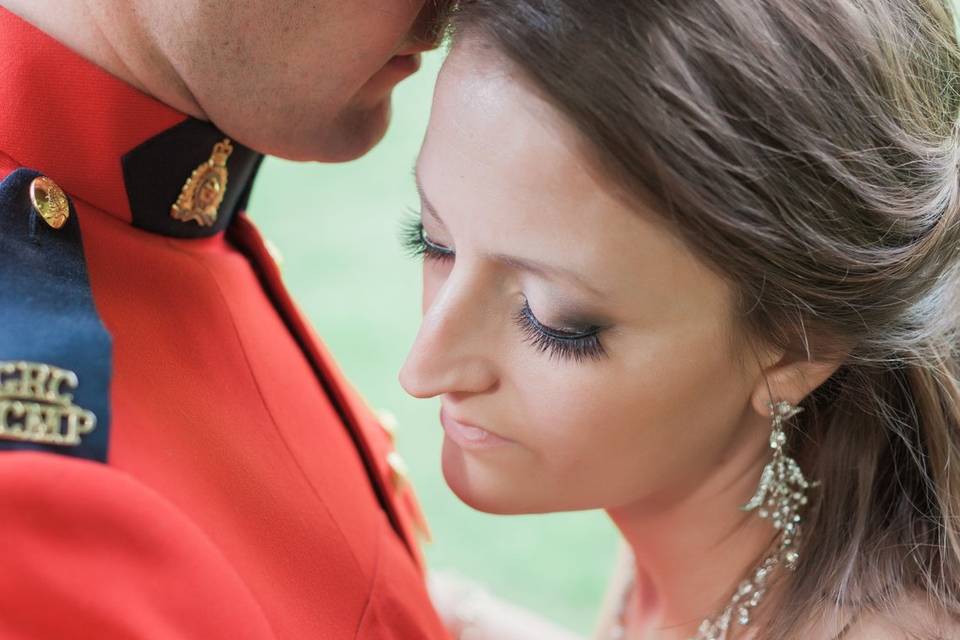 Red Deer Mountie Wedding