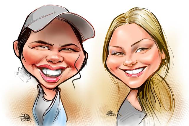 Wedding caricature-1