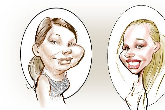 Wedding caricature-7