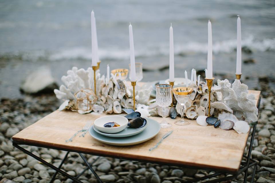 Tablescape by Vintage Origami