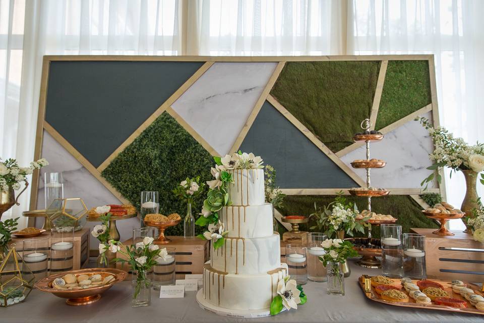 Dessert table decor by VO