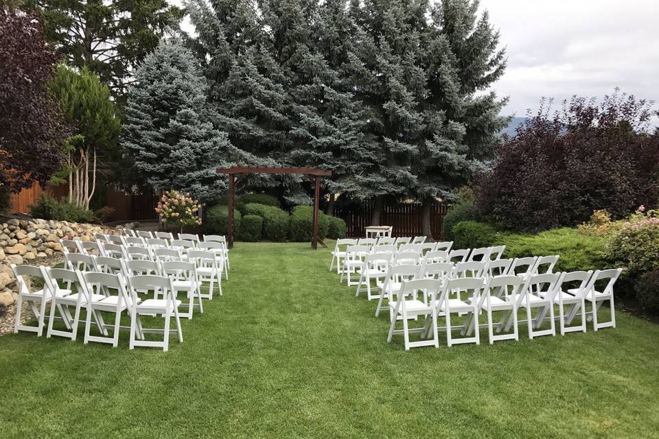 Ceremony at Durali Villa