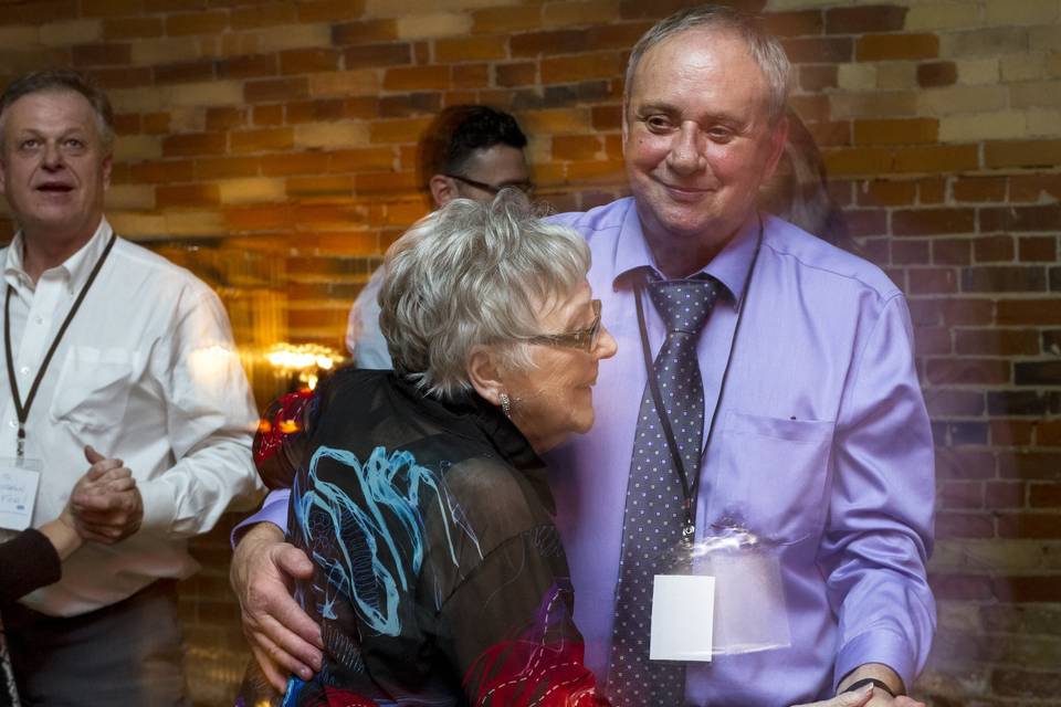 Family dancing