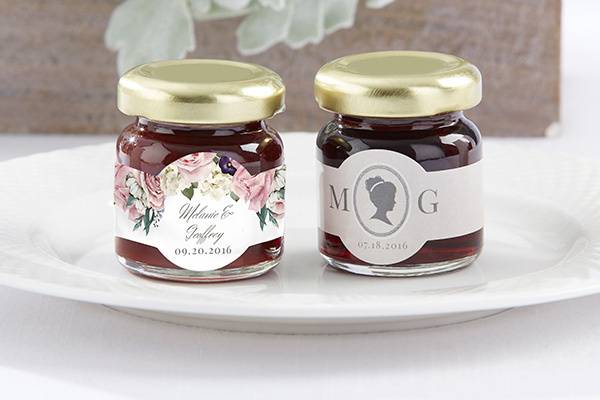 Personalized jam jars