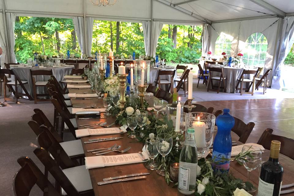 Stunning harvest head table