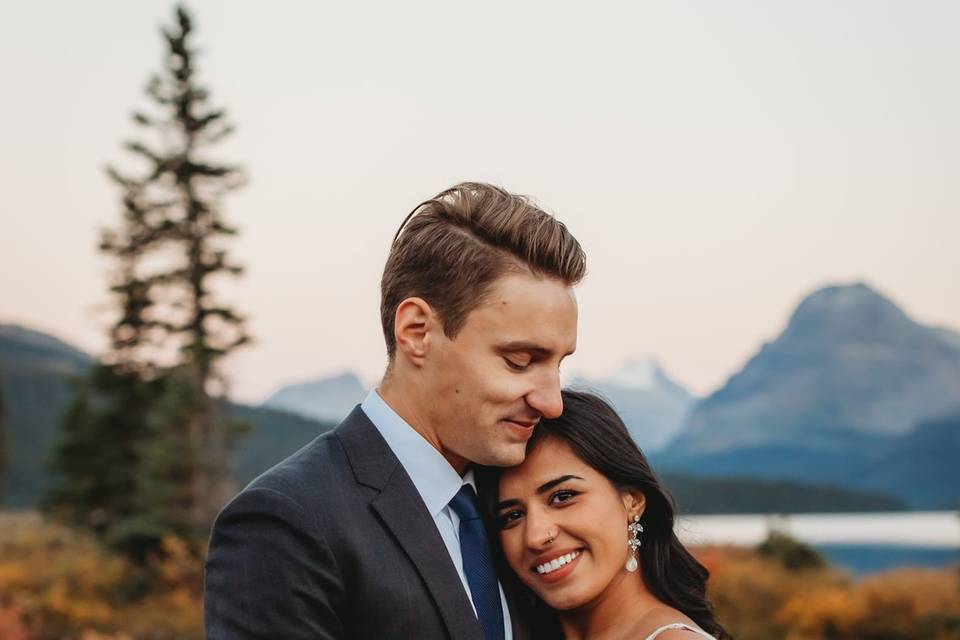 Bow Lake Wedding