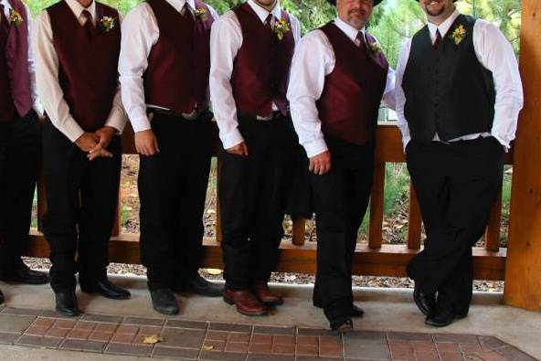 Groommens and groom suits