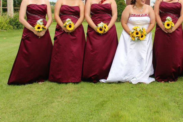 Bridesmaid and Brides dresses