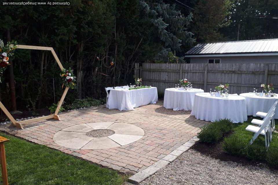 Kayla & Richard-Backyard Oasis