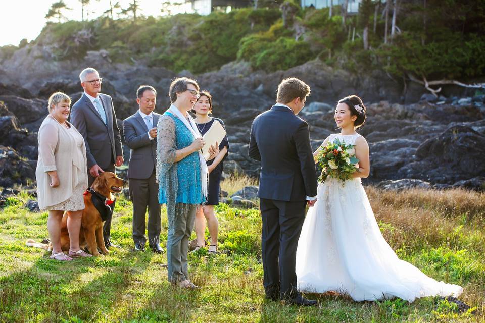 Vancouver Island wedding