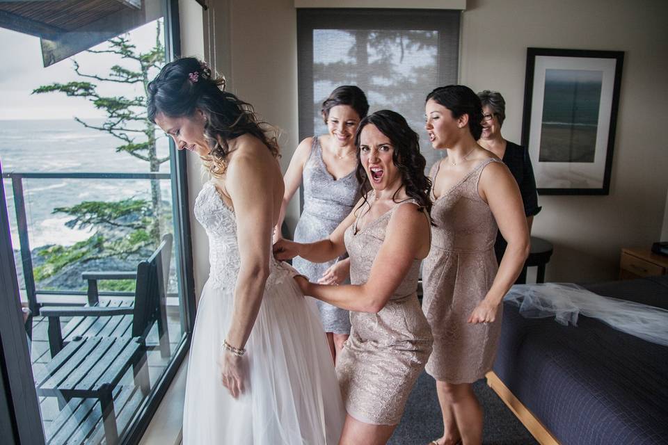 Vancouver Island wedding