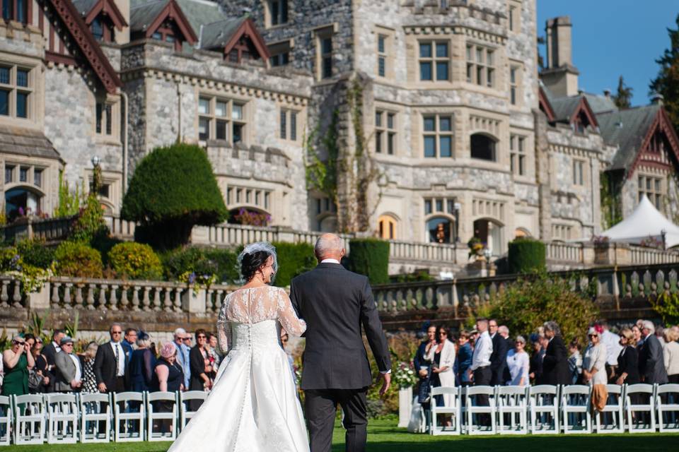 Vancouver Island wedding