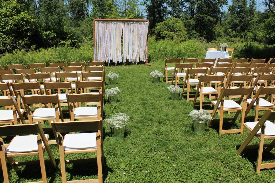 Ceremony at The Slit Barn