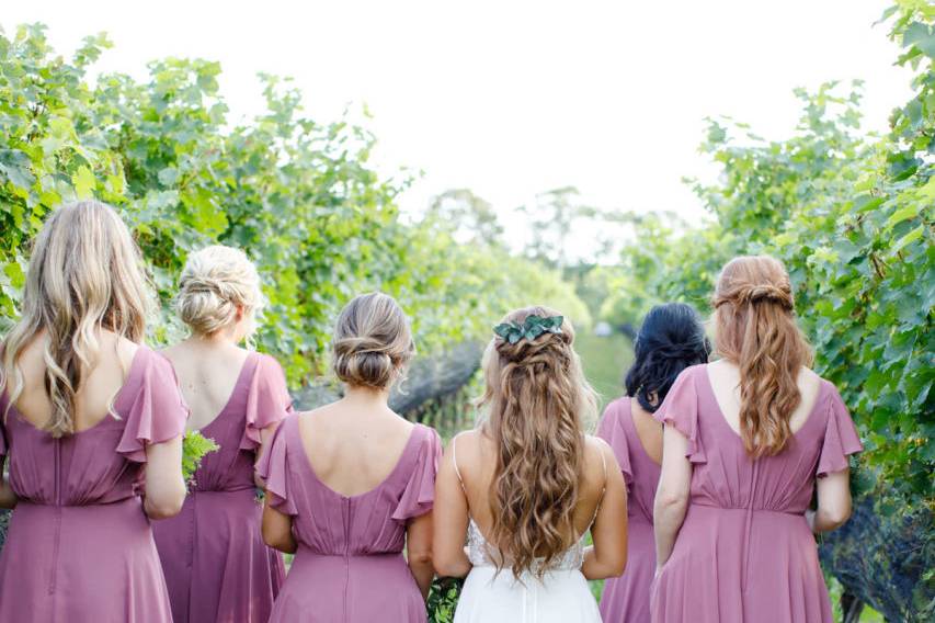 Wedding hair and makeup