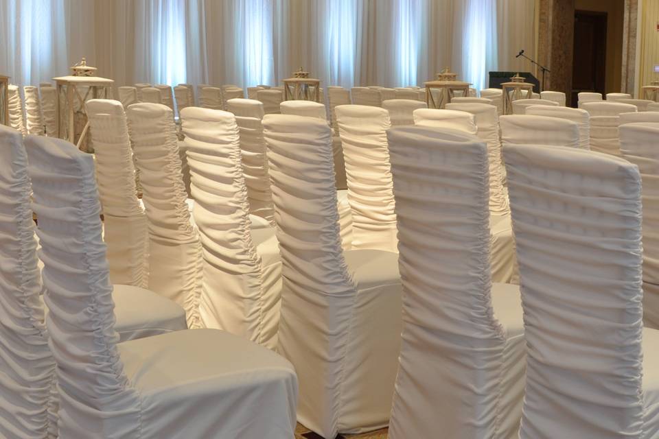 Chair Covers with Pipe & Drape