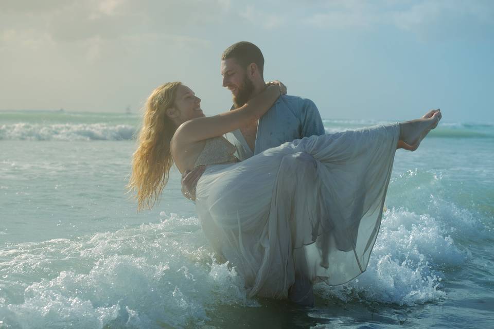 Trash the dress