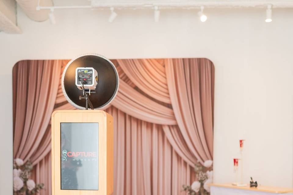 Vintage booth