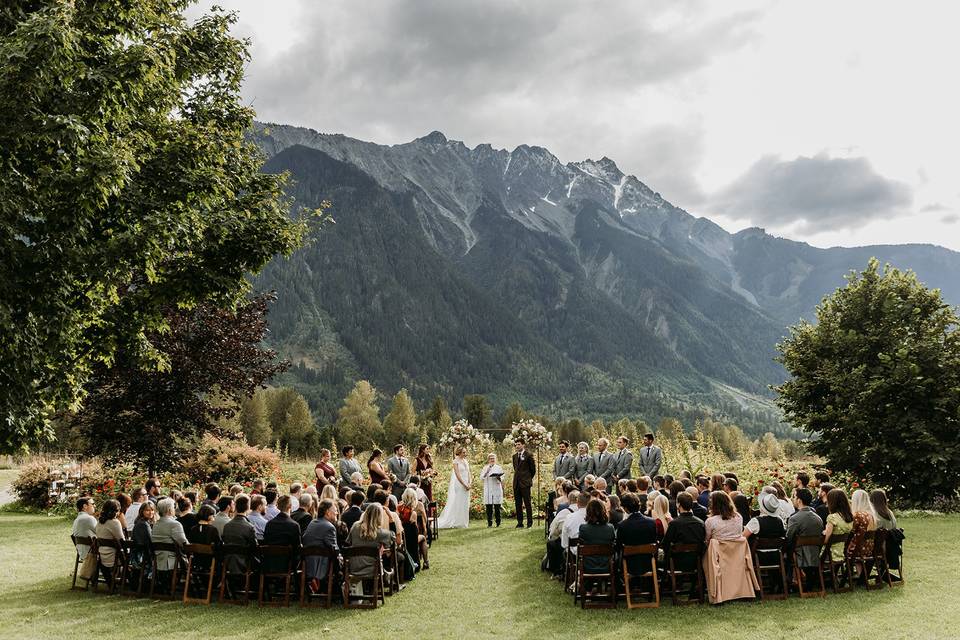 North arm farm ceremony