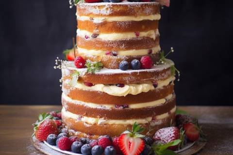 Exeptional wedding cake