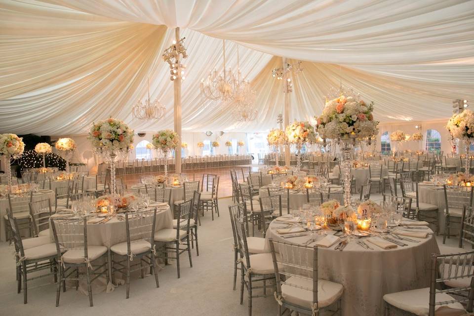 Tent wedding