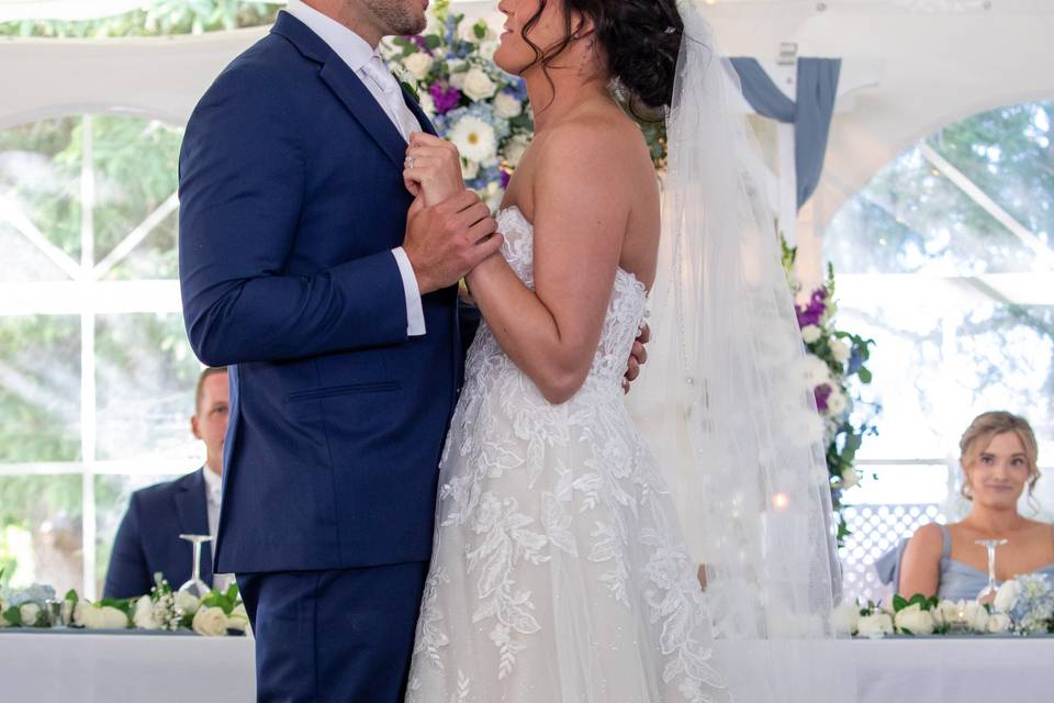 Couple dancing