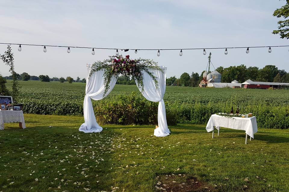 Head table