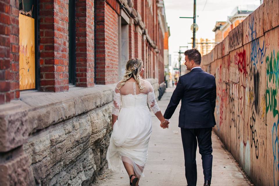 Downtown Hamilton Wedding