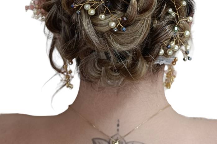 Luxury Textured Bridal Updo