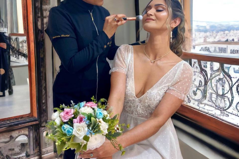 Behind the Bridal Beauty
