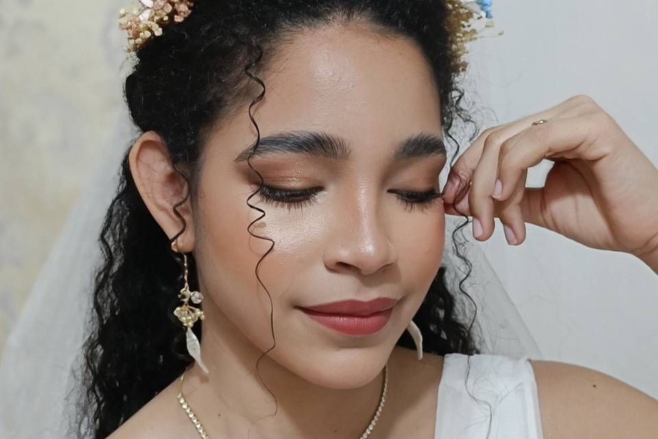 Romantic Bridal Hair & Makeup
