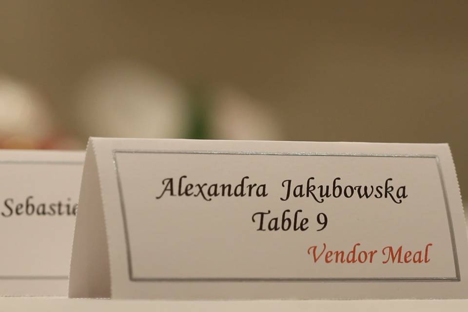 Table Cards