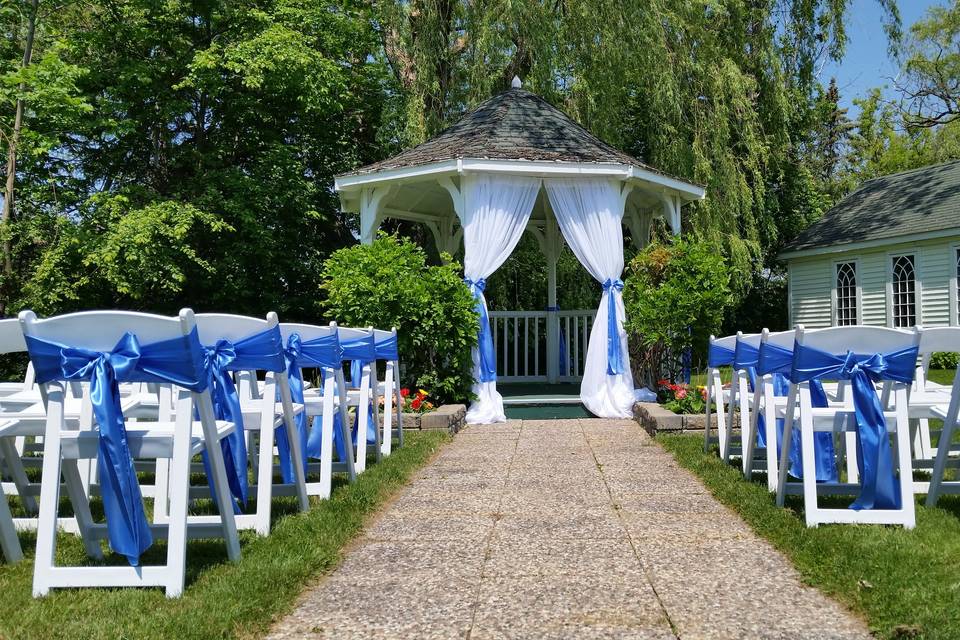 Gazebo draping