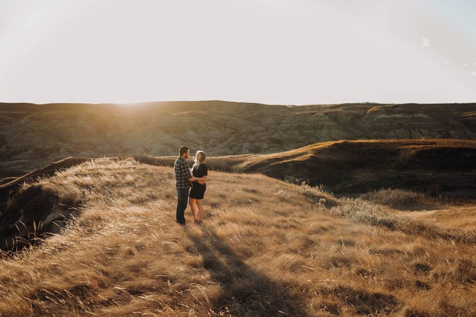 Badlands Couple