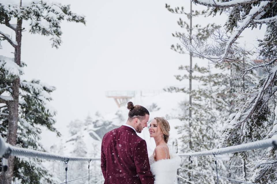 Winter at Sea to Sky Gondola