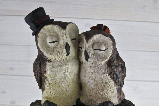 Barn Owls Cake Topper