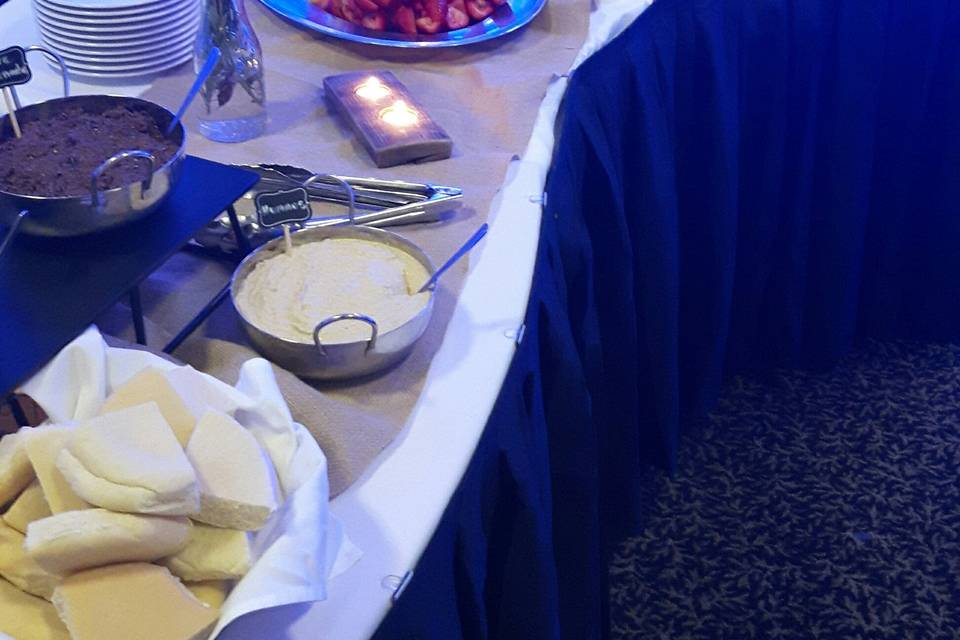 Appetizer Buffet Table