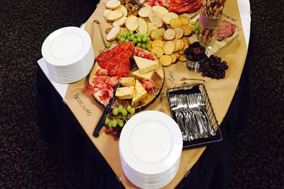 Rustic Antipasto Table