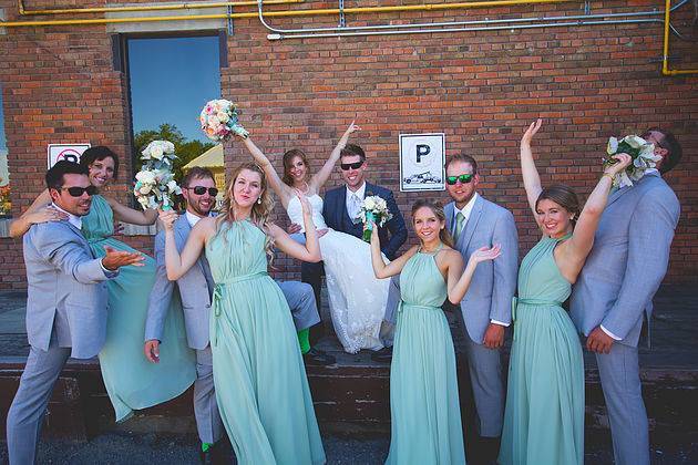 Regina, Saskatchewan wedding party