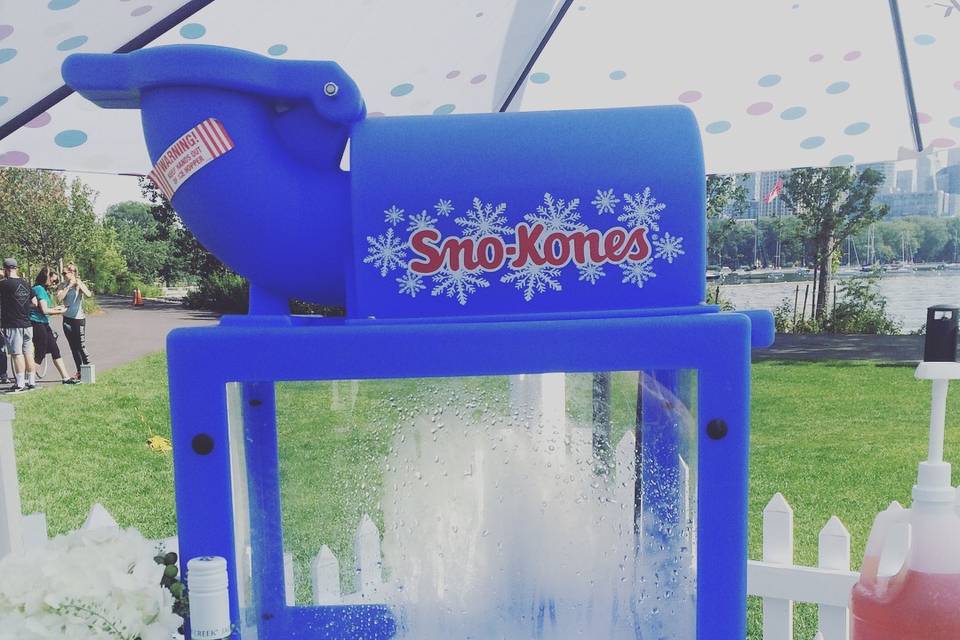 Branded Snow Cones