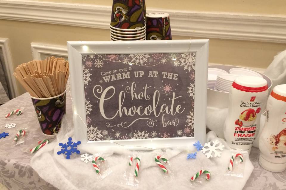 Hot Chocolate Station