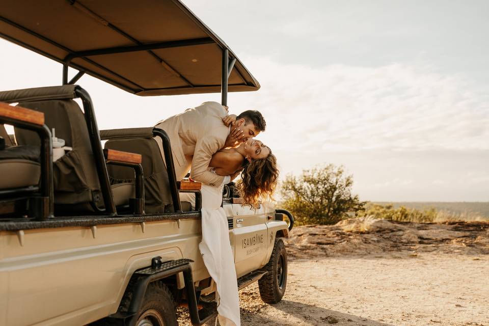 South africa safari elopement