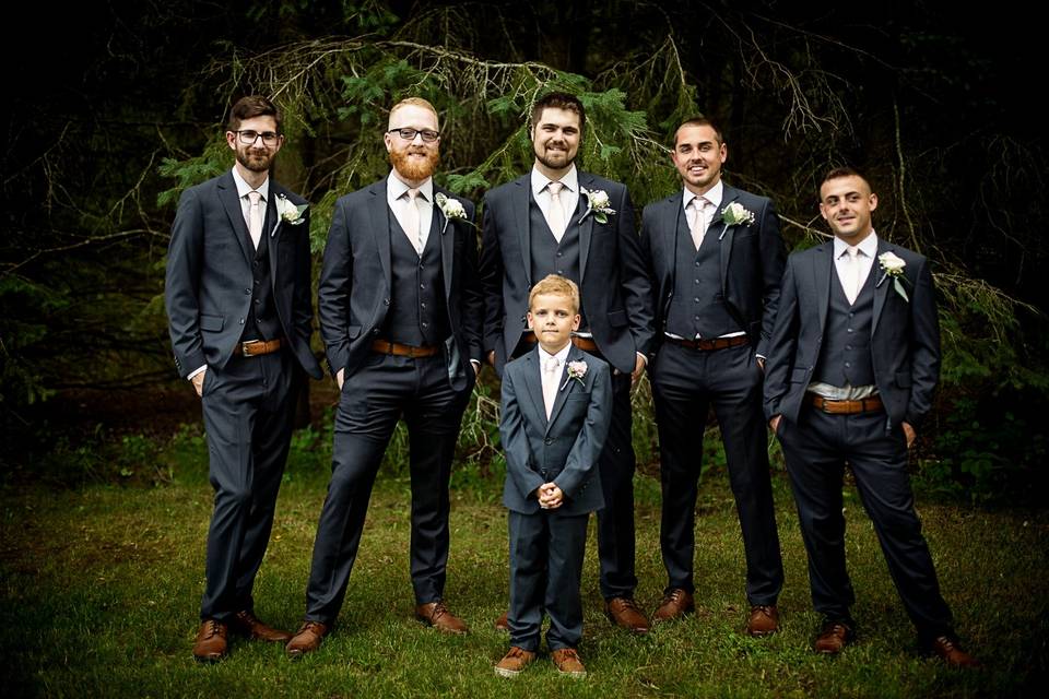 The groomsmen