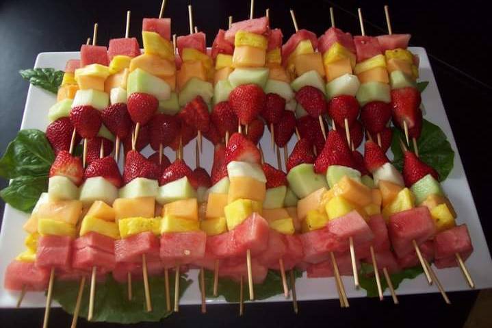 Fruit skewers