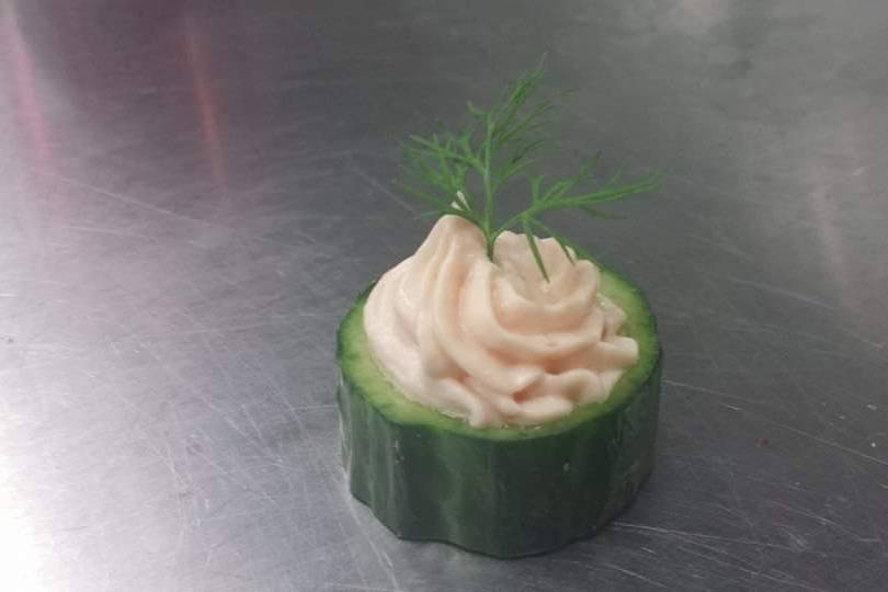 Stuffed cucumber