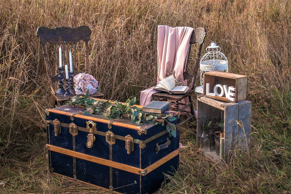 Vintage trunk