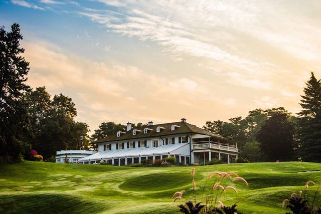 18th green view