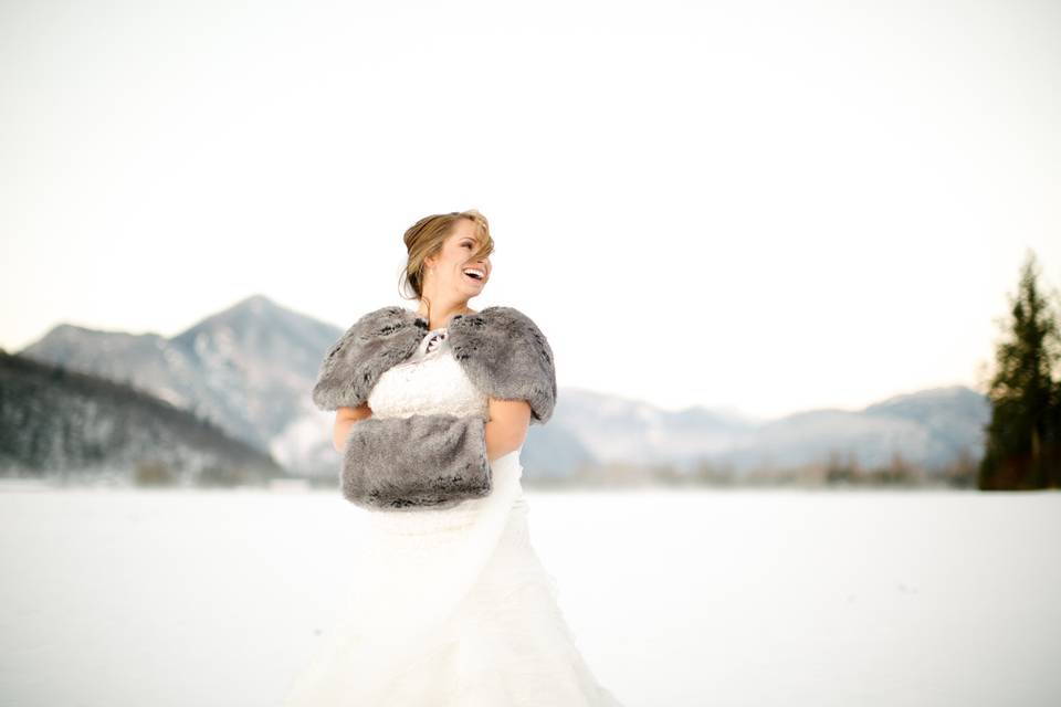 Winter Bride Fraser Valley