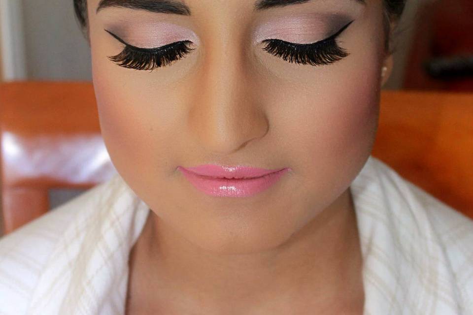 Glam Bridal Makeup